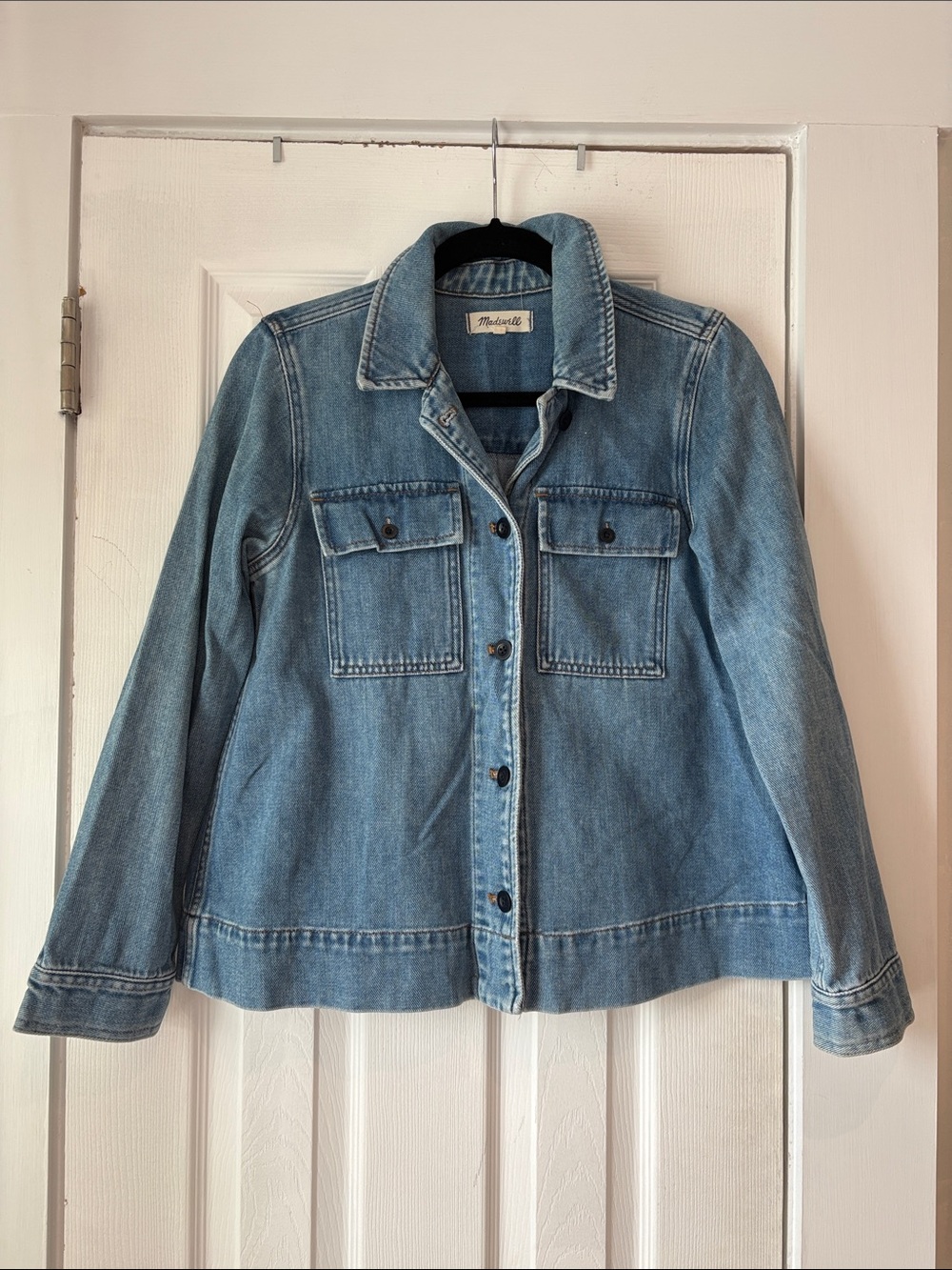 Madewell Blue Denim Chore Jacket